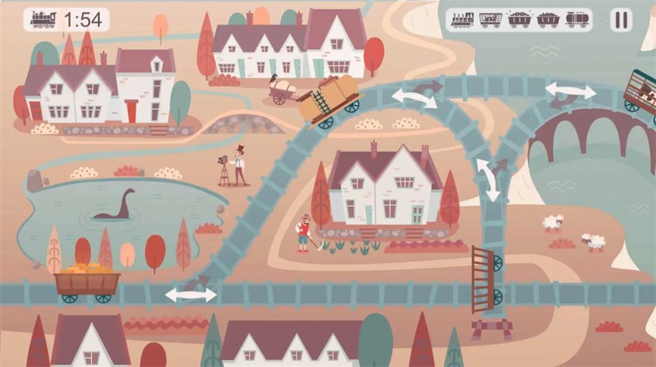 逻辑火车铁路拼图(Logic Train)