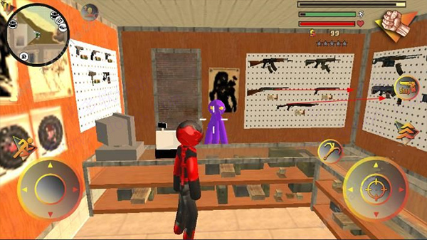 火柴人绳索英雄无限钻石无敌版下载-火柴人绳索英雄无限钻石无敌版免费下载v4.0.8