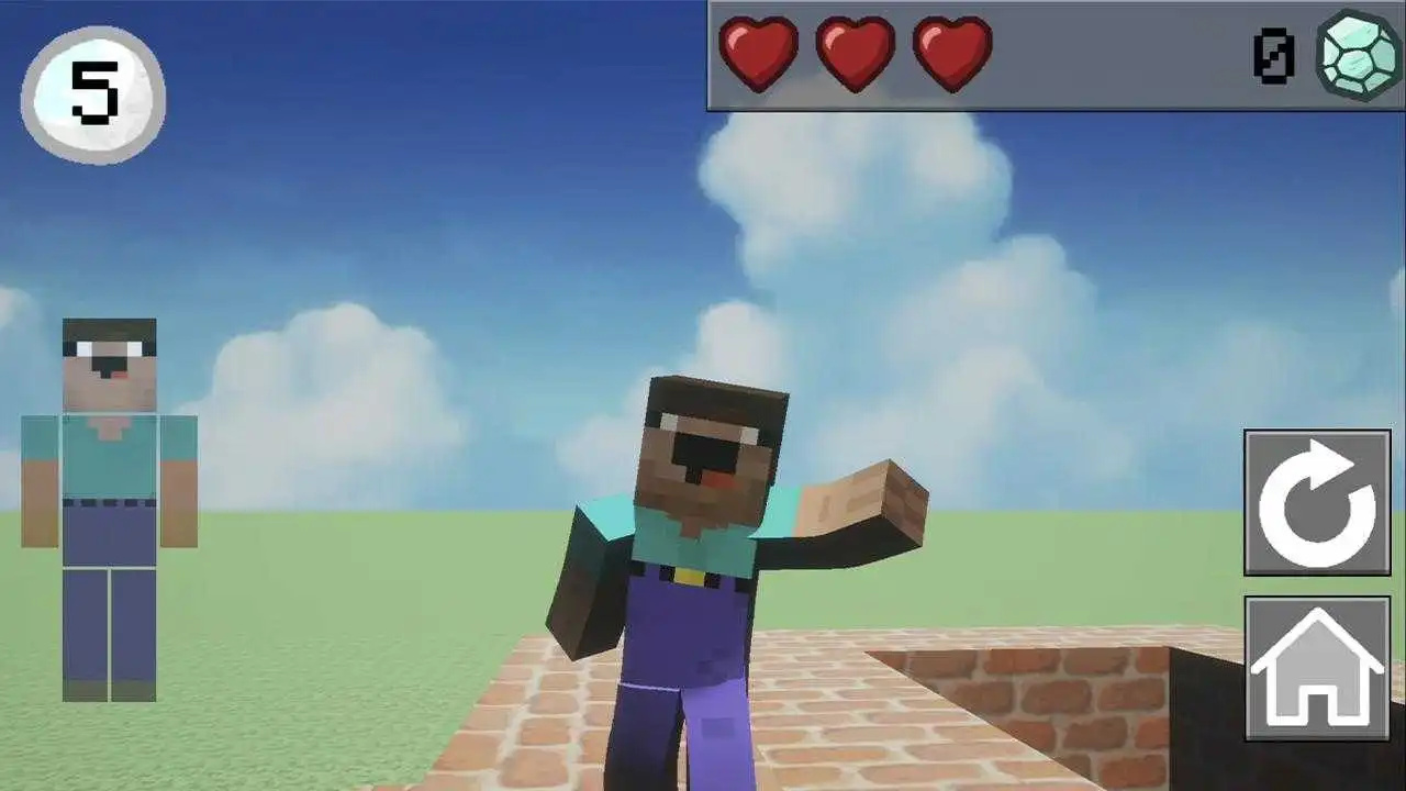 布娃娃扔雪球(Push Noob)