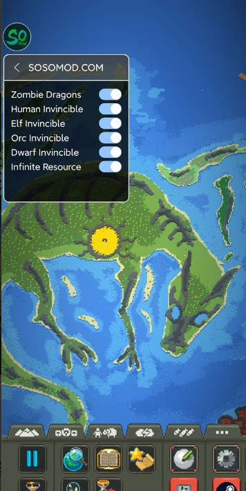 WorldBox God Simulator世界盒子内置菜单版下载-世界盒子内置菜单最新版下载v0.21.1