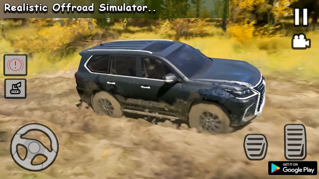 普拉多越野吉普模拟器(Prado 2021 : Offroad Jeep Simulator 2021)