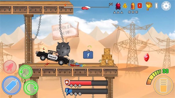 僵尸碰撞赛车(Zombie Crash Racing)