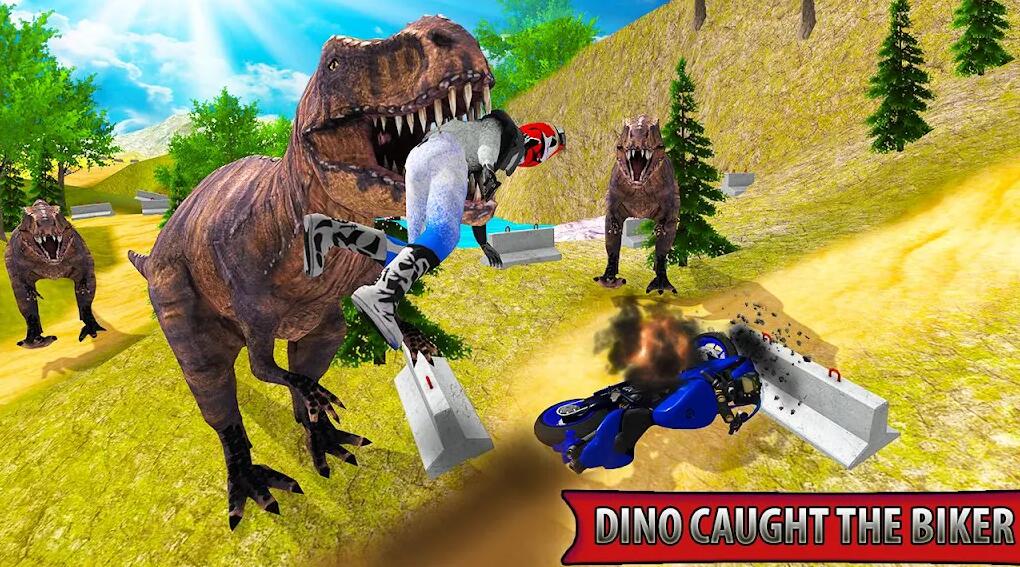 自行车比赛恐龙冒险3d(Dino Fast Bike Racing)