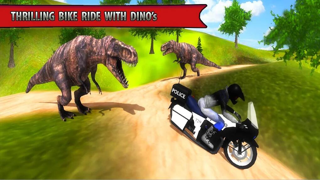 自行车比赛恐龙冒险3d(Dino Fast Bike Racing)