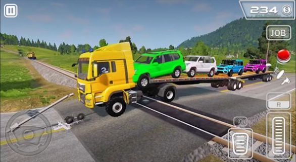 越野运输卡车(Offroad Transporter Truck Game)