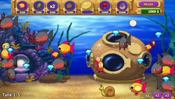 疯狂水族馆中文版下载-疯狂水族馆（Mad Fish Deluxe）中文手机版下载v5.1