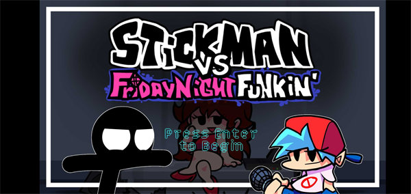 黑色星期五之夜火柴人模组(Stickman Vs Friday Night Funkin)