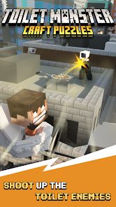 厕所怪物工艺拼图(Toilet Monster Craft Puzzles)