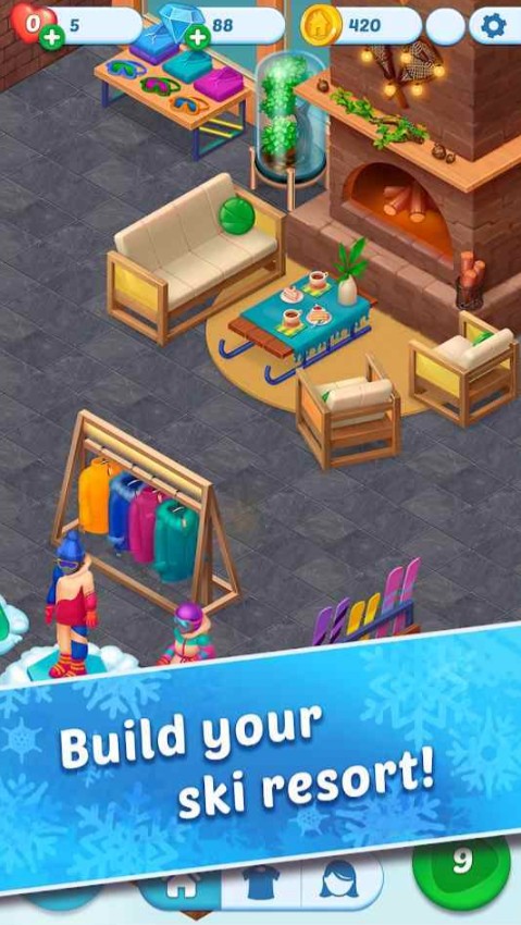 我的豪宅(Coldscape: My Match-3 Family)