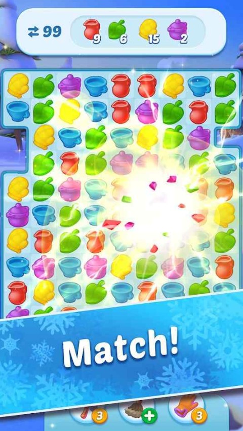 我的豪宅(Coldscape: My Match-3 Family)