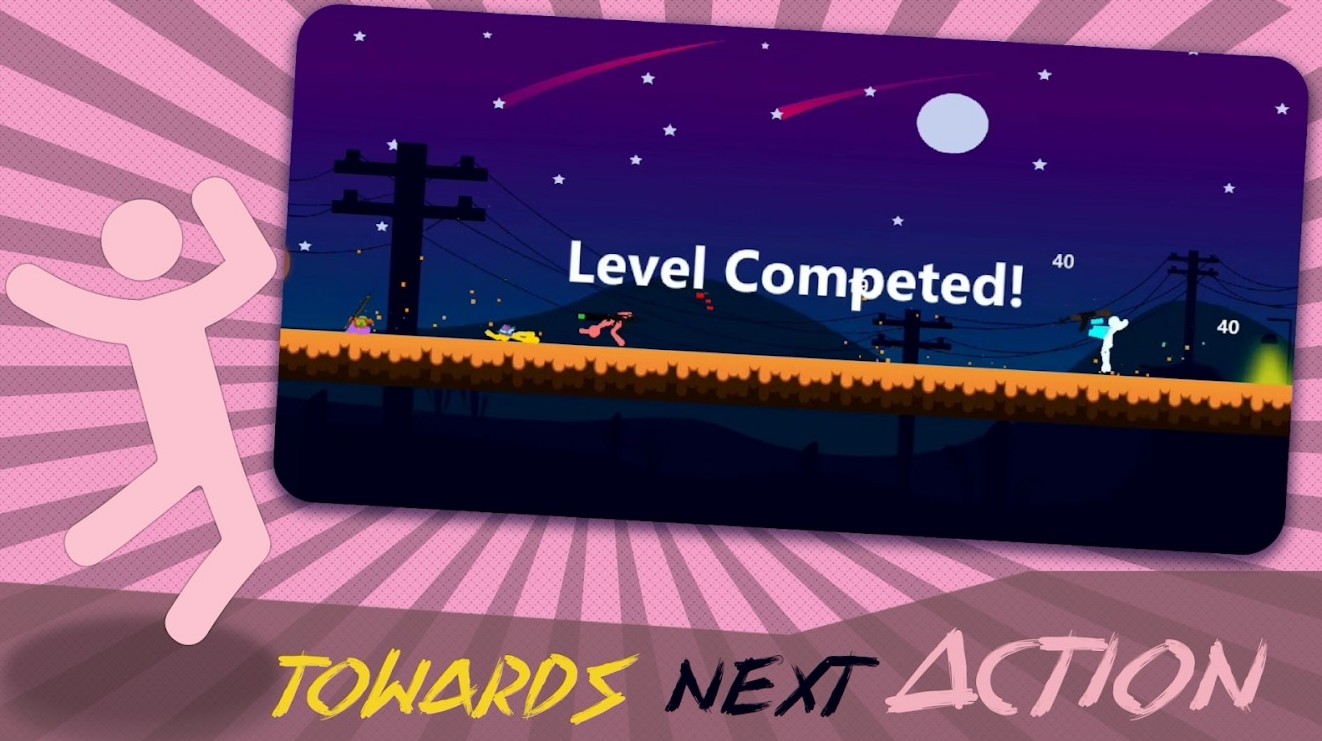 火柴人枪战对决(Stickman Shadow : Super Warriors)