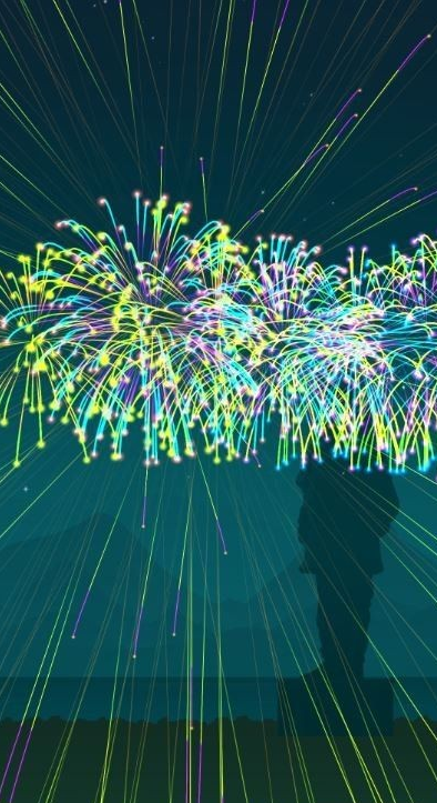 烟花模拟器鲤鱼同款