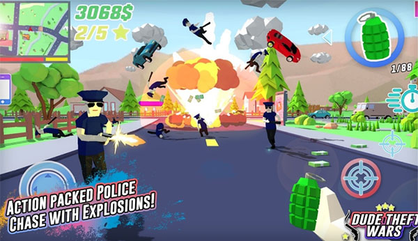 沙雕模拟器（沙盒模拟器：盗贼战争）