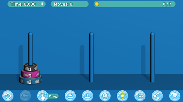 汉诺塔(hanoigame)