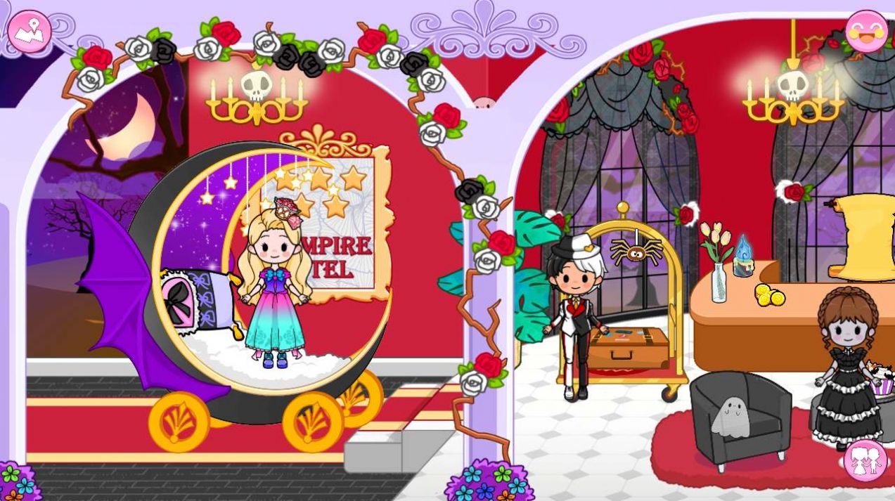 公主假期梦幻王国之旅(PrincessTown:DollGirlGames)