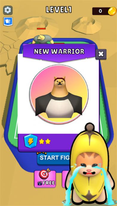 合并香蕉猫战斗(Merge Banana Cat : Fight)