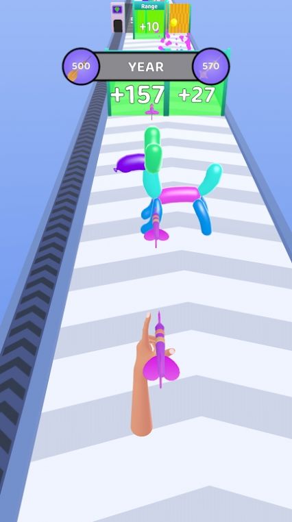 爆破气球跑(Balloon Dart Run)