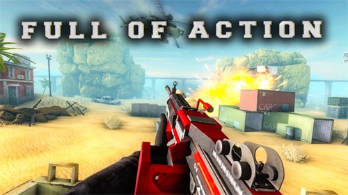 沙漠枪手战场(Desert Gunner Battlefield Machine Gun Game)