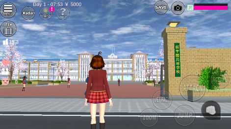 七七酱同款樱花校园模拟器下载-七七酱同款樱花校园模拟器英文版2023下载