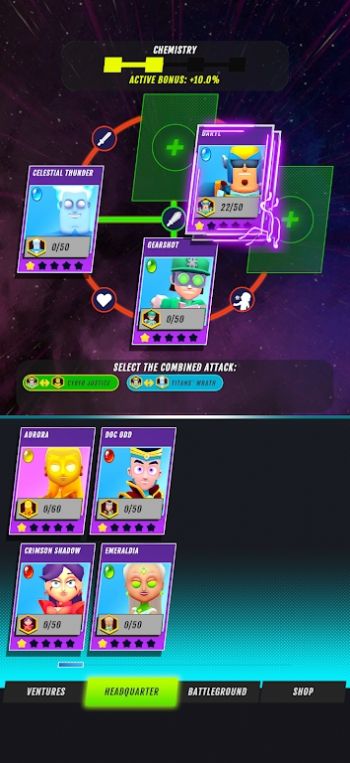 超级英雄邪恶之战(Superheroes Idle RPG)