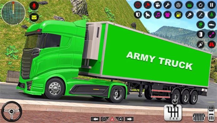 军用卡车运输模拟器(US Army Cargo Transport Truck)