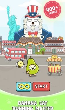 香蕉猫跑酷世界之旅(Banana Cat Run: World Travel)