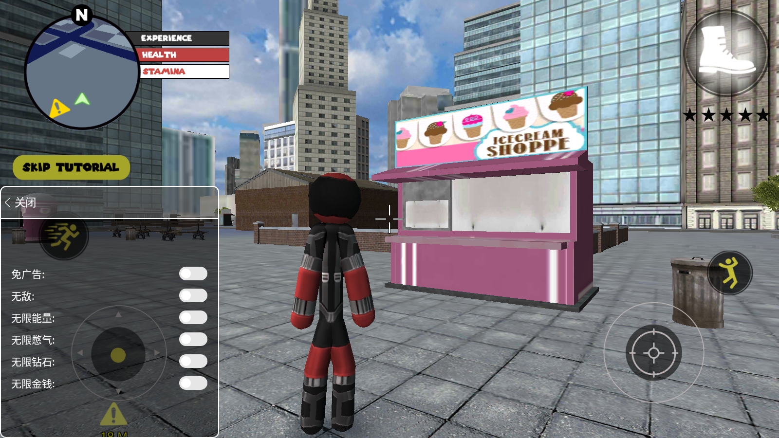 火柴人绳索英雄(内置菜单)中文版下载-火柴人绳索英雄(内置菜单)中文版无限子弹下载v3.8.6