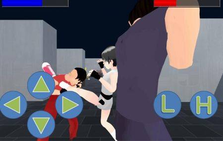 Fighting Girl（空手道女孩劈木板）