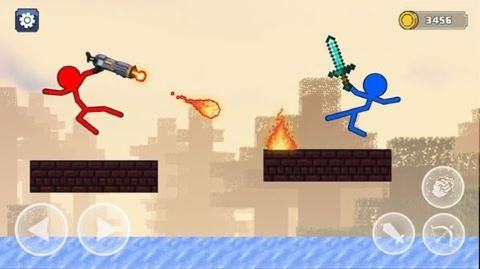 火柴人工艺格斗(Stickman Craft Fighting Game)