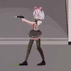 白毛少女大战僵尸(Syahatas bad day)