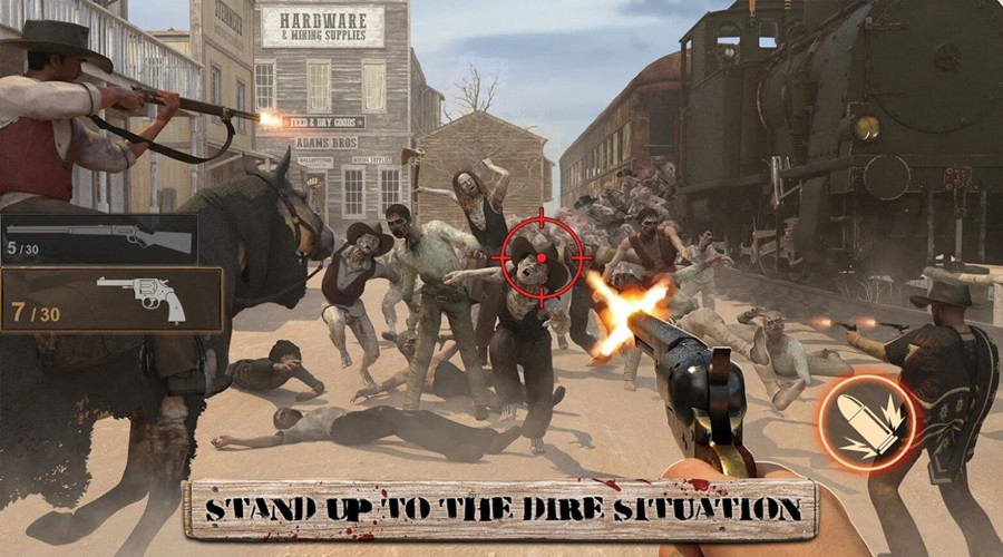 可以组队打丧尸的手游