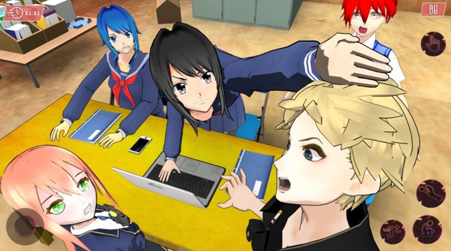 动漫爱情学校模拟器游戏大全