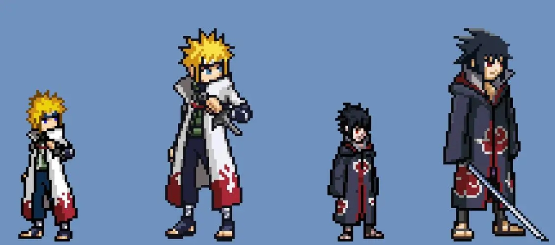 像素火影忍者全人物版合集