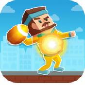 橄榄球投掷(Ball Bang)