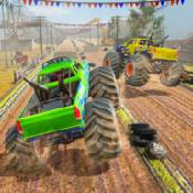 怪物卡车粉碎与撞击(Hard Wheels Monster Truck Game)