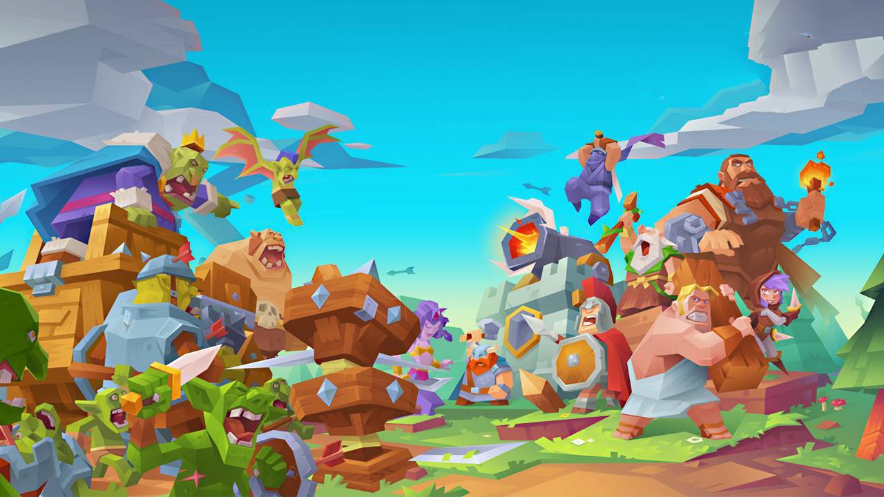 低多边形风格游戏大作