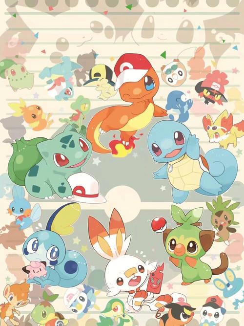 宝可梦题材的手机游戏合集