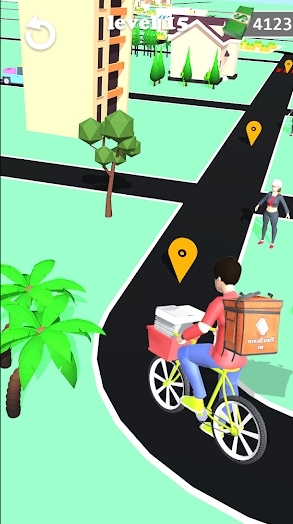 送报男孩自行车(Paper Delivery Game)