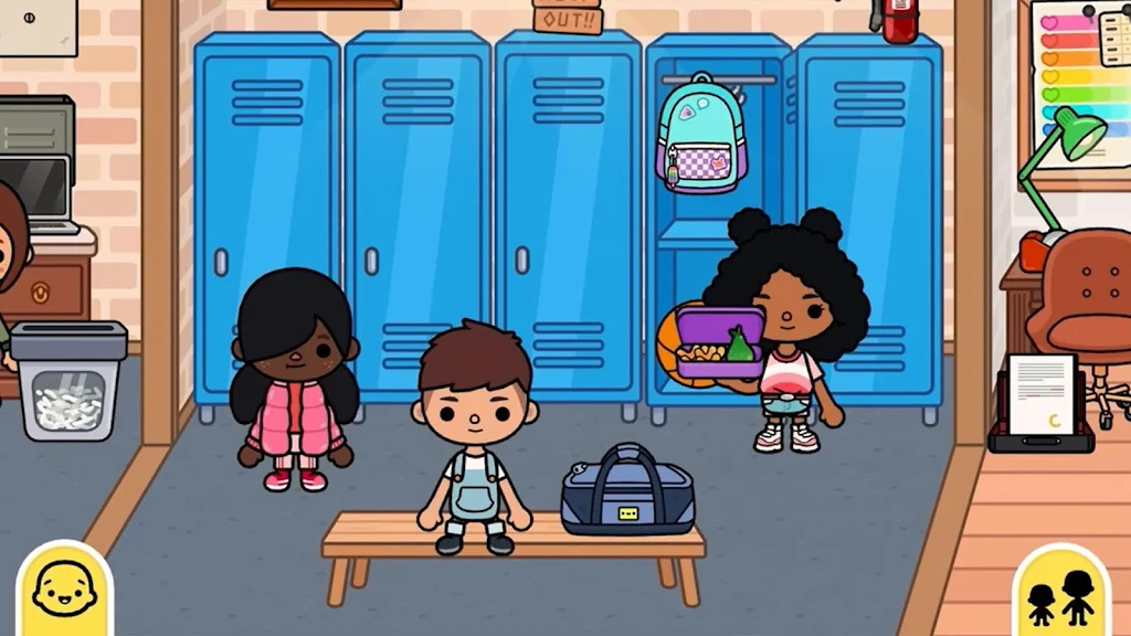 托卡博卡学校学生形象(Toca Boca School Image)