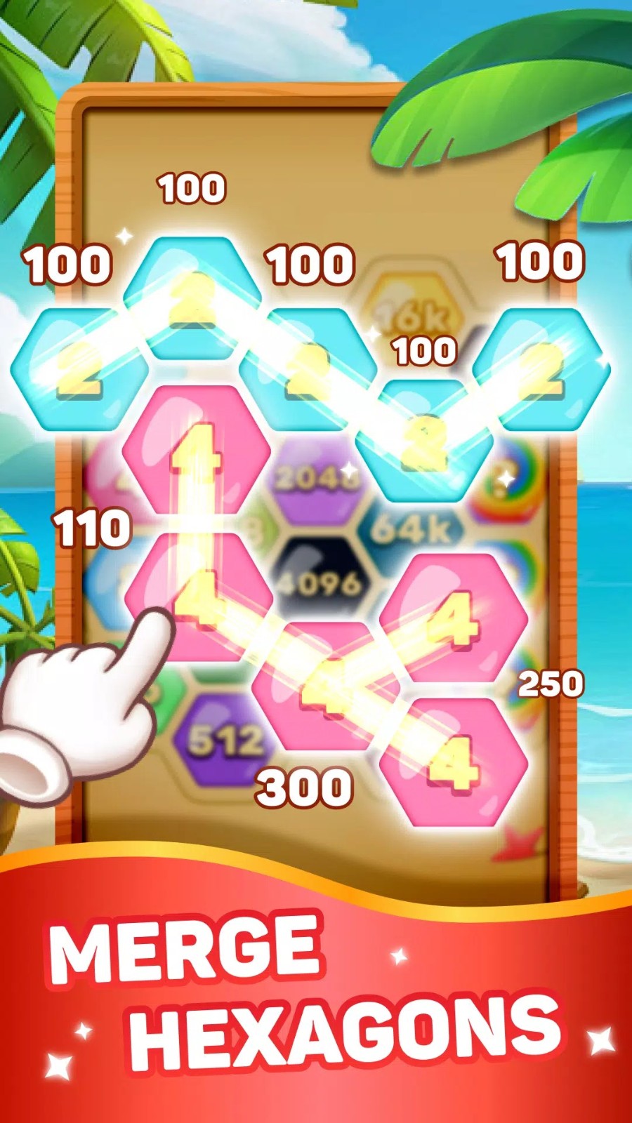 彩色数字块游戏(Colorful Number Block)