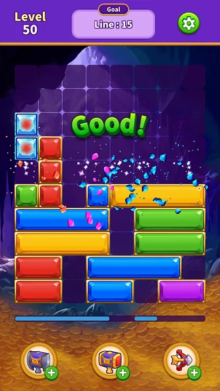 滑动宝石消除难题(Jewel Blast : Sliding Puzzle)