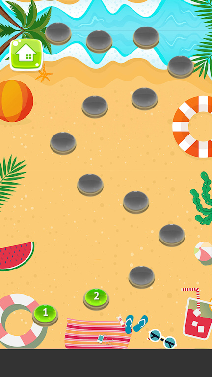 海滩上的乌龟挑战(Down the Turtle)