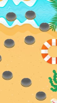 海滩上的乌龟挑战(Down the Turtle)