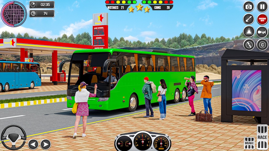 巴士王牌司机(Coach Bus Game 3D Bus Driver)