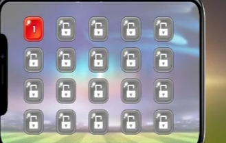 足球射入网(Football entering the net)