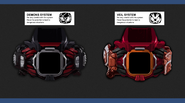 假面骑士戴蒙斯模拟器(Demons Driver Veil Destream)