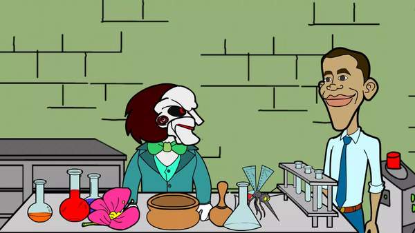 奥巴马怪物星的入侵战争(Obama Jigtrap Alien Invasion)