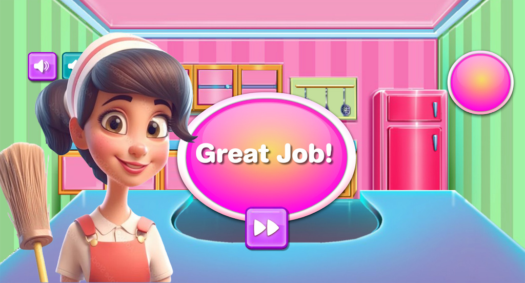 女孩全屋清洁(game girls full house cleaning)