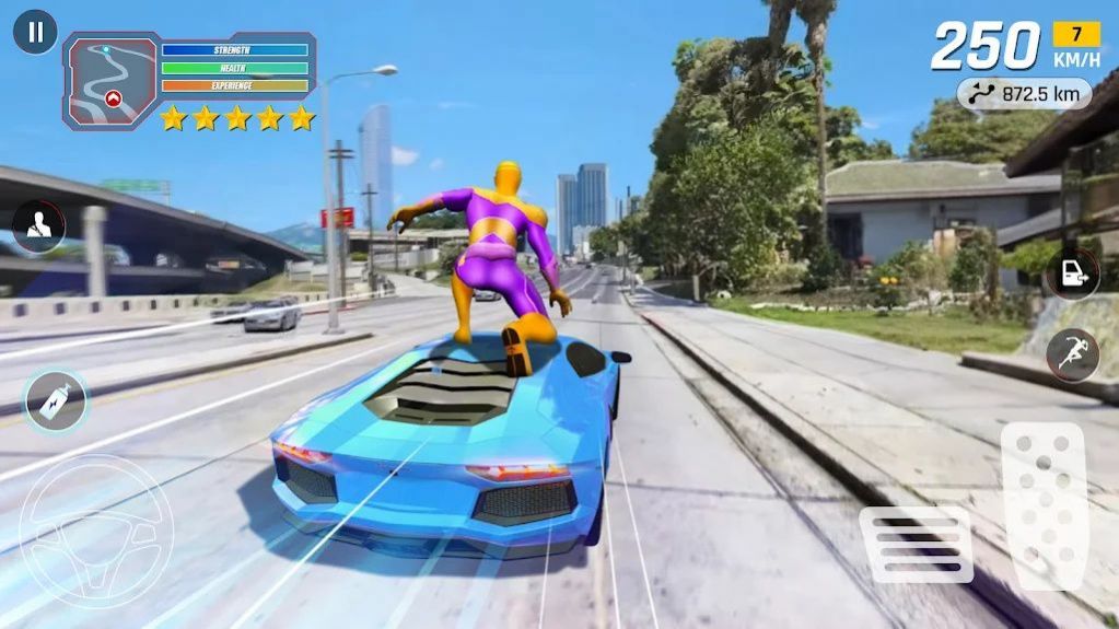 超级绳索英雄飞行之城(Super Rope Hero Flying City)