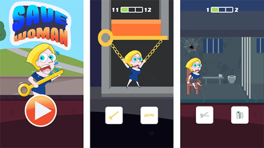 拯救女孩救援(Save Woman - Rescue Game)